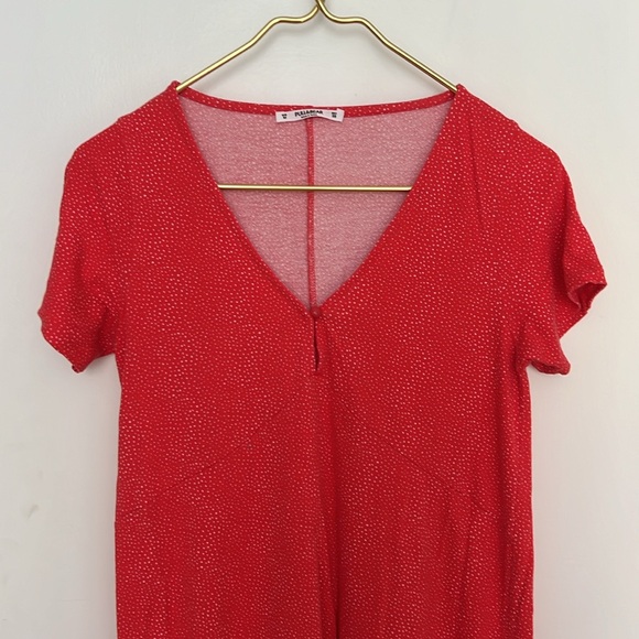 Pull & Bear Red Dress - Picture 2 of 3
